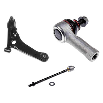 Dorman® - OE Solutions™ Front Passenger Side Lower Control Arm with Ball Joint and Tie Rod End Kit