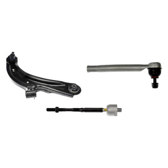Dorman® - OE Solutions™ Front Passenger Side Lower Control Arm with Ball Joint and Tie Rod End Kit