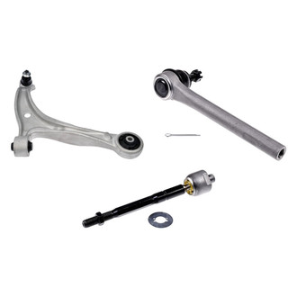 Dorman® - OE Solutions™ Front Passenger Side Lower Control Arm with Ball Joint and Tie Rod End Kit