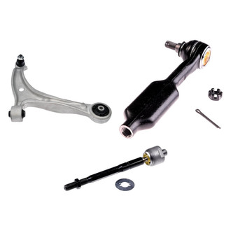 Dorman® - OE Solutions™ Front Passenger Side Lower Control Arm with Ball Joint and Tie Rod End Kit