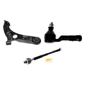 Dorman® - OE Solutions™ Front Passenger Side Lower Control Arm with Ball Joint and Tie Rod End Kit