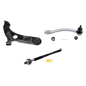 Dorman® - OE Solutions™ Front Passenger Side Lower Control Arm with Ball Joint and Tie Rod End Kit