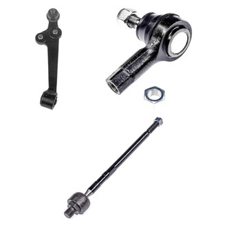 Dorman® - OE Solutions™ Front Passenger Side Lower Control Arm with Ball Joint and Tie Rod End Kit