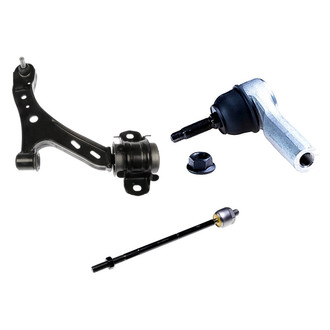 Dorman® - OE Solutions™ Front Passenger Side Lower Control Arm with Ball Joint and Tie Rod End Kit