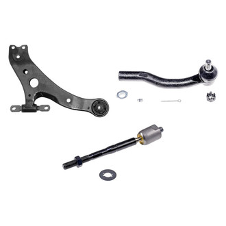 Dorman® - OE Solutions™ Front Passenger Side Lower Control Arm with Ball Joint and Tie Rod End Kit