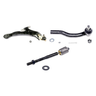 Dorman® - OE Solutions™ Front Passenger Side Lower Control Arm with Ball Joint and Tie Rod End Kit