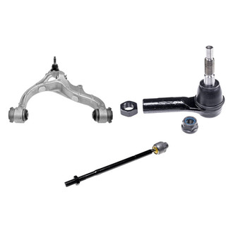 Dorman® - OE Solutions™ Front Passenger Side Lower Control Arm with Ball Joint and Tie Rod End Kit