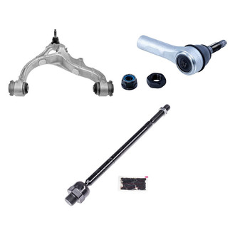 Dorman® - OE Solutions™ Front Passenger Side Lower Control Arm with Ball Joint and Tie Rod End Kit