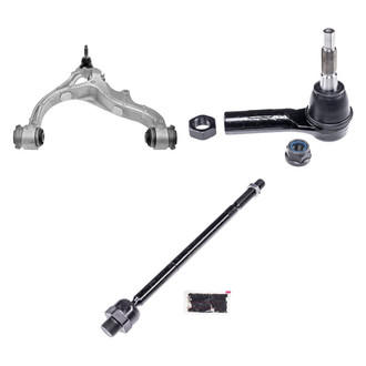 Dorman® - OE Solutions™ Front Passenger Side Lower Control Arm with Ball Joint and Tie Rod End Kit