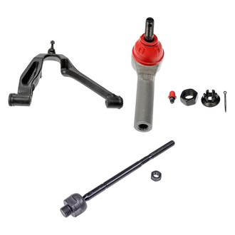 Dorman® - OE Solutions™ Front Passenger Side Lower Control Arm with Ball Joint and Tie Rod End Kit