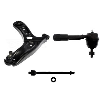 Dorman® - OE Solutions™ Front Passenger Side Lower Control Arm with Ball Joint and Tie Rod End Kit