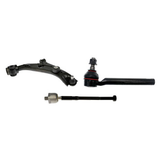 Dorman® - OE Solutions™ Front Passenger Side Lower Control Arm with Ball Joint and Tie Rod End Kit