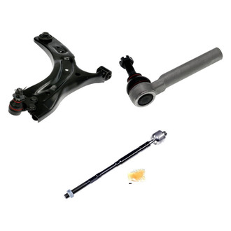 Dorman® - OE Solutions™ Front Passenger Side Lower Control Arm with Ball Joint and Tie Rod End Kit
