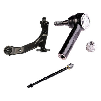Dorman® - OE Solutions™ Front Passenger Side Lower Control Arm with Ball Joint and Tie Rod End Kit