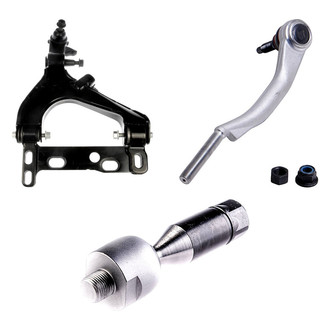 Dorman® - OE Solutions™ Front Passenger Side Lower Control Arm with Ball Joint and Tie Rod End Kit