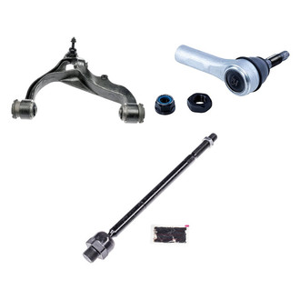 Dorman® - OE Solutions™ Front Passenger Side Lower Control Arm with Ball Joint and Tie Rod End Kit