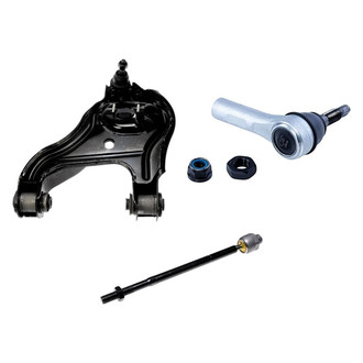 Dorman® - OE Solutions™ Front Passenger Side Lower Control Arm with Ball Joint and Tie Rod End Kit