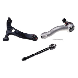 Dorman® - OE Solutions™ Front Passenger Side Lower Control Arm with Ball Joint and Tie Rod End Kit