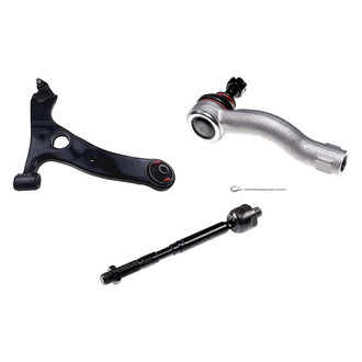 Dorman® - OE Solutions™ Front Passenger Side Lower Control Arm with Ball Joint and Tie Rod End Kit