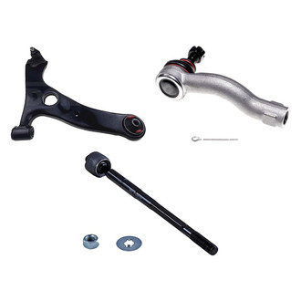 Dorman® - OE Solutions™ Front Passenger Side Lower Control Arm with Ball Joint and Tie Rod End Kit