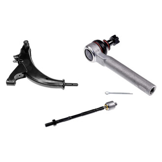 Dorman® - OE Solutions™ Front Passenger Side Lower Control Arm with Ball Joint and Tie Rod End Kit