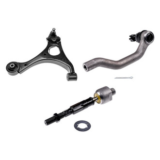 Dorman® - OE Solutions™ Front Passenger Side Lower Control Arm with Ball Joint and Tie Rod End Kit