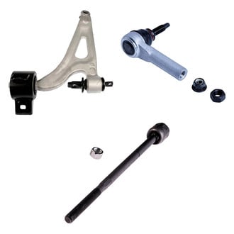 Dorman® - OE Solutions™ Front Passenger Side Lower Control Arm with Ball Joint and Tie Rod End Kit