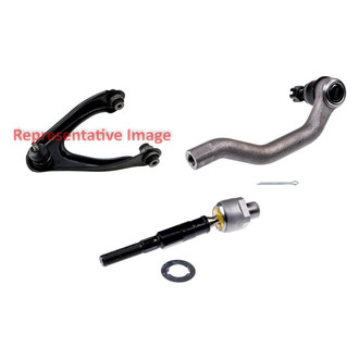 Dorman® - OE Solutions™ Front Passenger Side Lower Control Arm with Ball Joint and Tie Rod End Kit
