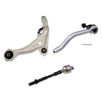 Dorman® - OE Solutions™ Front Passenger Side Lower Control Arm with Ball Joint and Tie Rod End Kit