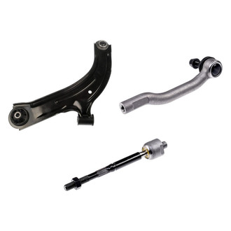 Dorman® - OE Solutions™ Front Passenger Side Lower Control Arm with Ball Joint and Tie Rod End Kit