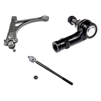 Dorman® - OE Solutions™ Front Passenger Side Lower Control Arm with Ball Joint and Tie Rod End Kit