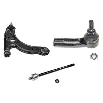 Dorman® - OE Solutions™ Front Passenger Side Lower Control Arm with Ball Joint and Tie Rod End Kit
