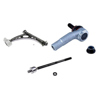 Dorman® - OE Solutions™ Front Passenger Side Lower Control Arm with Ball Joint and Tie Rod End Kit