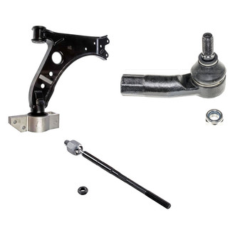 Dorman® - OE Solutions™ Front Passenger Side Lower Control Arm with Ball Joint and Tie Rod End Kit