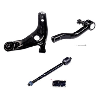 Dorman® - OE Solutions™ Front Passenger Side Lower Control Arm with Ball Joint and Tie Rod End Kit