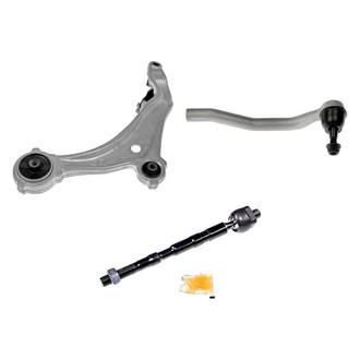 Dorman® - OE Solutions™ Front Passenger Side Lower Control Arm with Ball Joint and Tie Rod End Kit