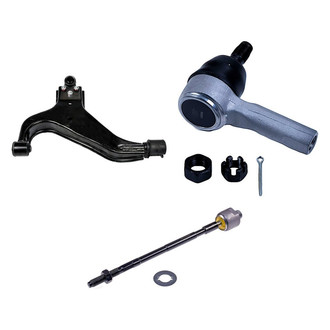Dorman® - OE Solutions™ Front Passenger Side Lower Control Arm with Ball Joint and Tie Rod End Kit