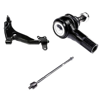 Dorman® - OE Solutions™ Front Passenger Side Lower Control Arm with Ball Joint and Tie Rod End Kit