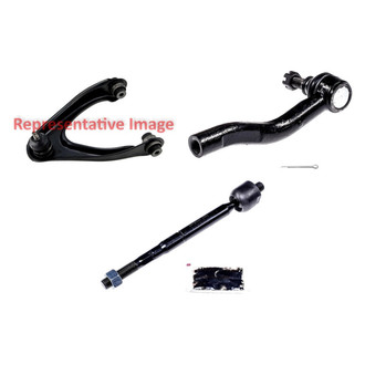 Dorman® - OE Solutions™ Front Passenger Side Lower Control Arm with Ball Joint and Tie Rod End Kit