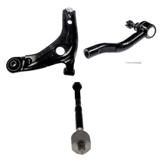 Dorman® - OE Solutions™ Front Passenger Side Lower Control Arm with Ball Joint and Tie Rod End Kit