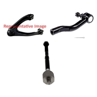 Dorman® - OE Solutions™ Front Passenger Side Lower Control Arm with Ball Joint and Tie Rod End Kit