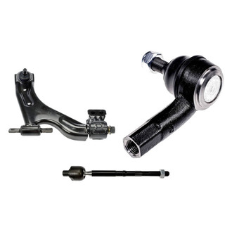 Dorman® - OE Solutions™ Front Passenger Side Lower Control Arm with Ball Joint and Tie Rod End Kit