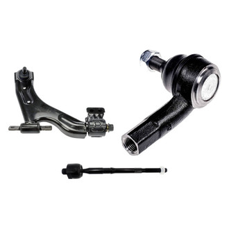 Dorman® - OE Solutions™ Front Passenger Side Lower Control Arm with Ball Joint and Tie Rod End Kit