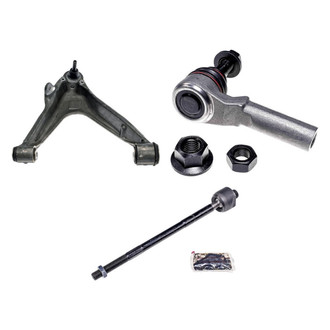 Dorman® - OE Solutions™ Front Passenger Side Lower Control Arm with Ball Joint and Tie Rod End Kit