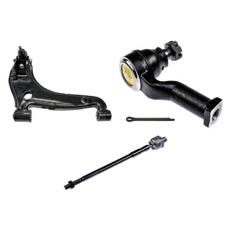 Dorman® - OE Solutions™ Front Passenger Side Lower Control Arm with Ball Joint and Tie Rod End Kit