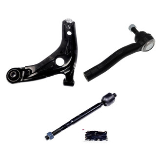 Dorman® - OE Solutions™ Front Passenger Side Lower Control Arm with Ball Joint and Tie Rod End Kit