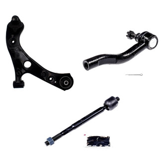 Dorman® - OE Solutions™ Front Passenger Side Lower Control Arm with Ball Joint and Tie Rod End Kit