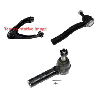 Dorman® - OE Solutions™ Front Passenger Side Lower Control Arm with Ball Joint and Tie Rod End Kit