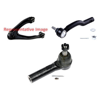 Dorman® - OE Solutions™ Front Passenger Side Lower Control Arm with Ball Joint and Tie Rod End Kit