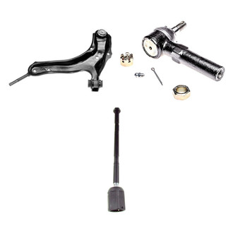 Dorman® - OE Solutions™ Front Passenger Side Lower Control Arm with Ball Joint and Tie Rod End Kit